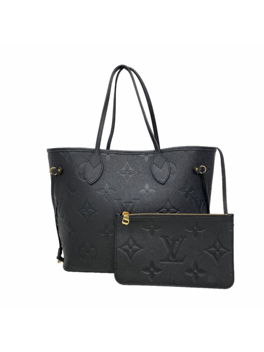 Louis Vuitton Tote Bag Monogram Empreinte Neverfull MM Noir